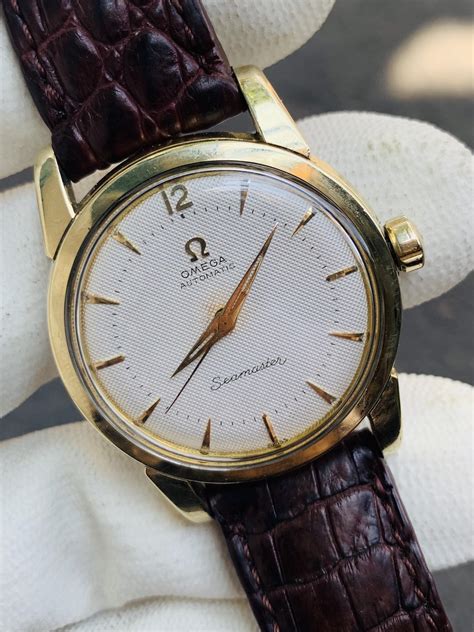 omega watches men gold|vintage omega men's gold watches.